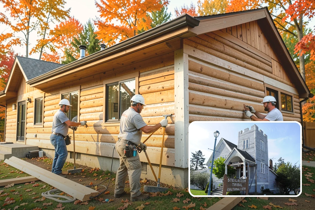 Dry Rot Repair in Steilacoom, Pierce County, WA - Removes all compromised, decayed wood