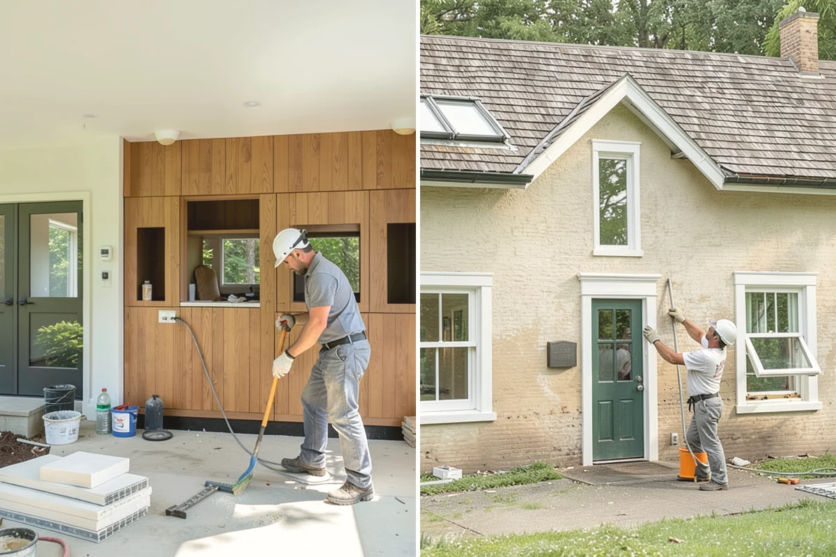 Dry Rot Repair in Steilacoom, Pierce County, WA - Probe the area to map the extent of decay