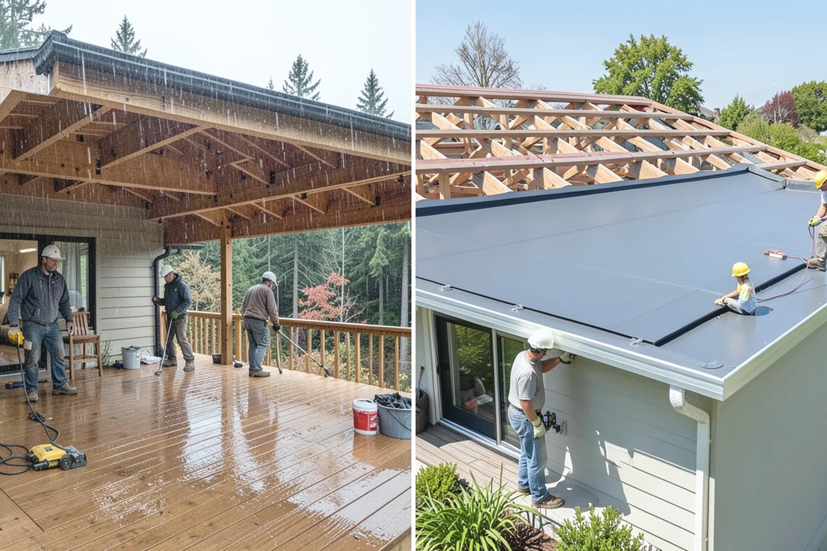 Dry Rot Repair in Woodinville, King County, WA - Probe the area to map the extent of decay