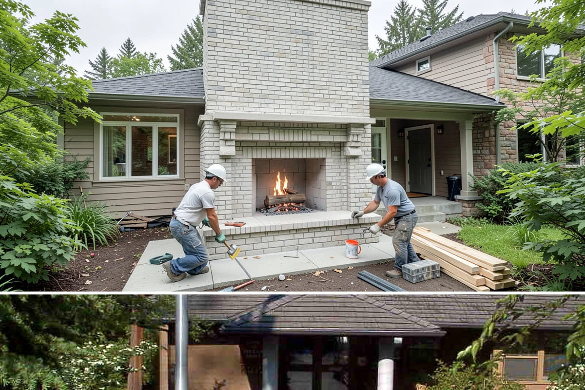 Dry Rot Repair in Yarrow Point, King County, WA - Drier months allow the repair area to fully dry before rebuilding and sealing.
