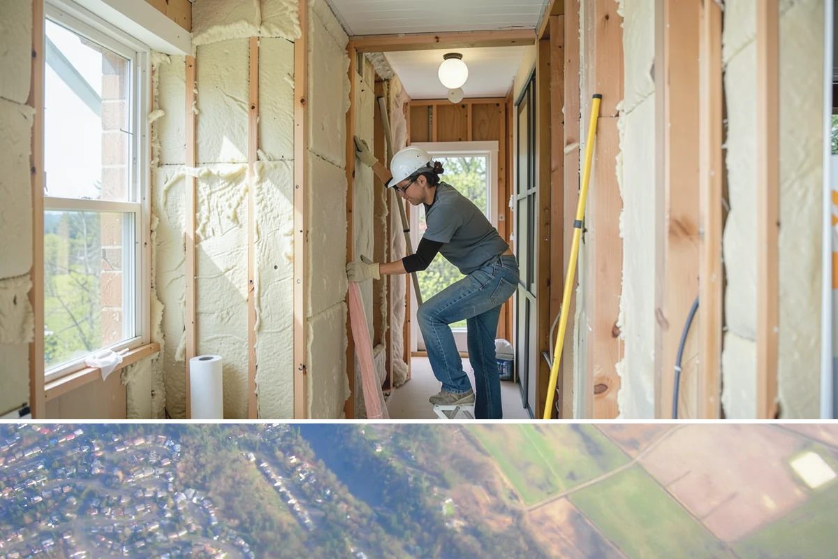 Drywall Finishing in Algona, King County, WA - Finishing is interior work handled comfortably in any season, including the long Pacific Northwest winter.