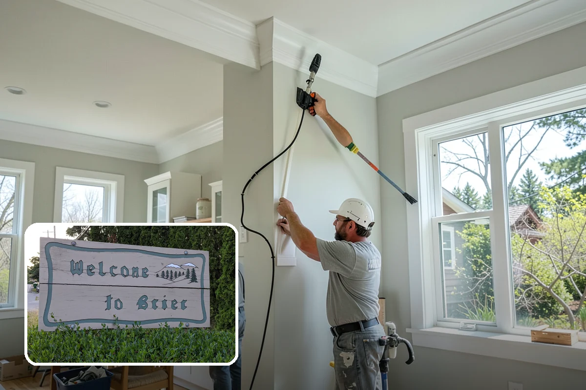 Drywall Finishing in Brier, Snohomish County, WA - Flat, even walls built up in careful compound coats