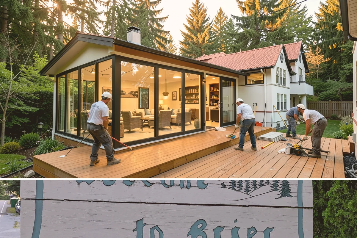 Drywall Finishing in Brier, Snohomish County, WA - Finishing is interior work handled comfortably in any season, including the long Pacific Northwest winter.