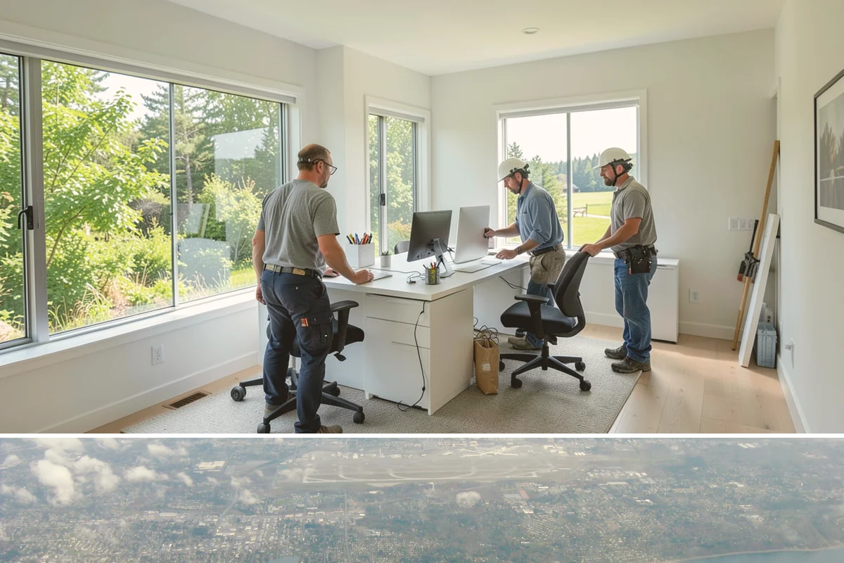 Drywall Finishing in Burien, King County, WA - Finishing is interior work handled comfortably in any season, including the long Pacific Northwest winter.