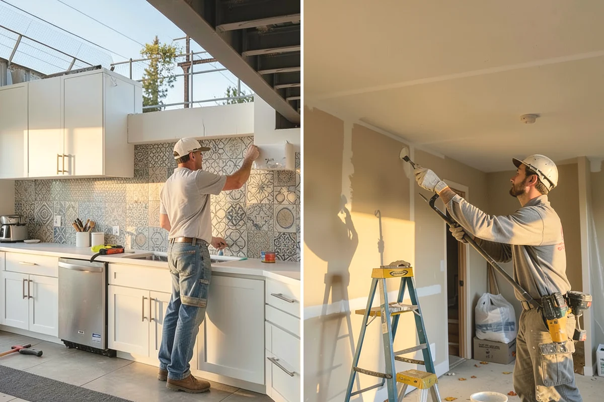 Drywall Finishing in Burlington, Skagit County, WA - Embed tape over all seams and inside corners
