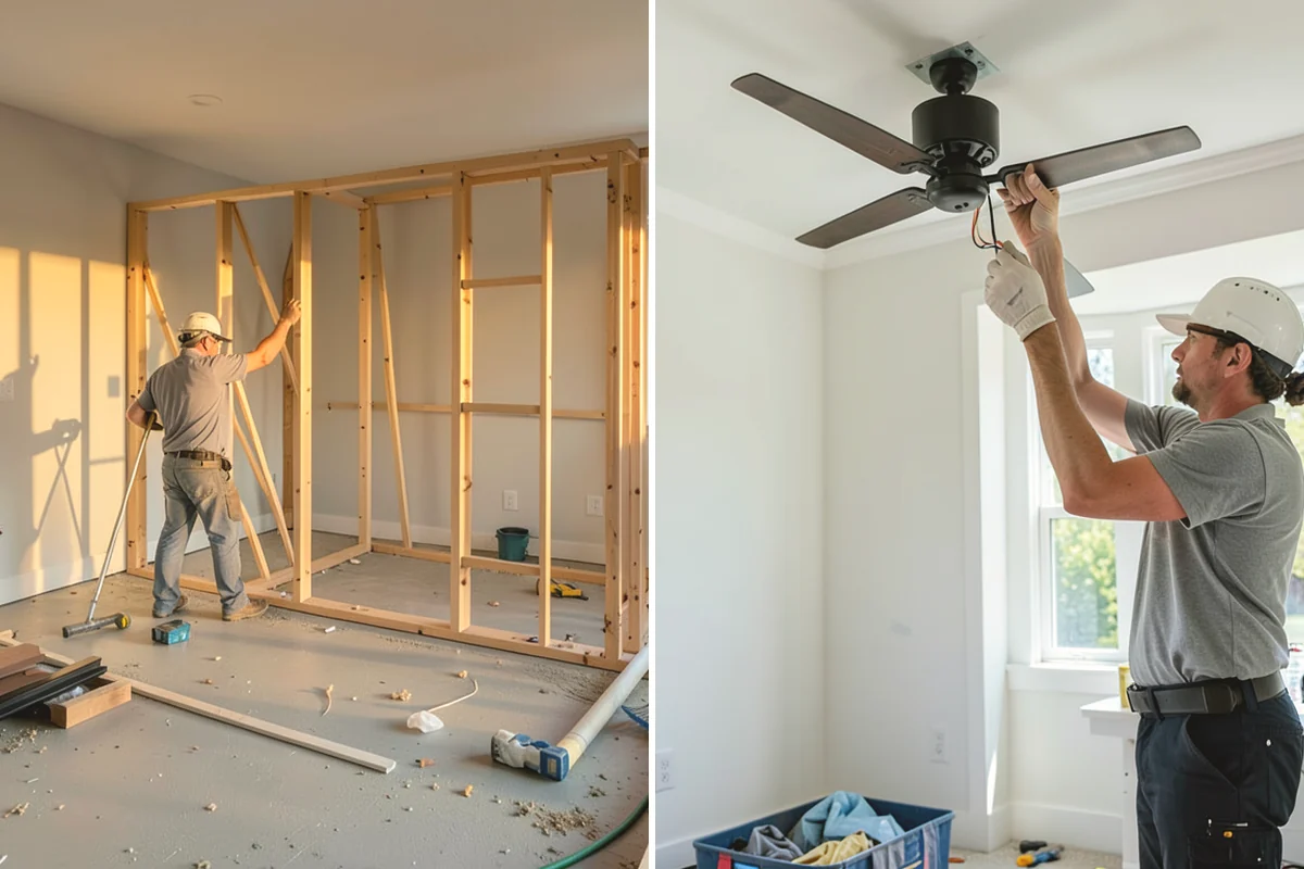 Drywall Finishing in Edgewood, Pierce County, WA - Embed tape over all seams and inside corners