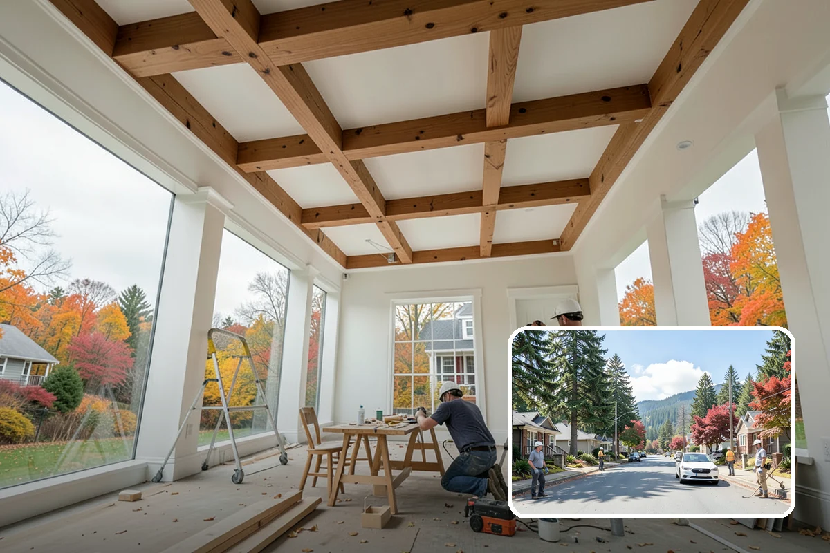Drywall Finishing in Hunts Point, King County, WA - Flat, even walls built up in careful compound coats