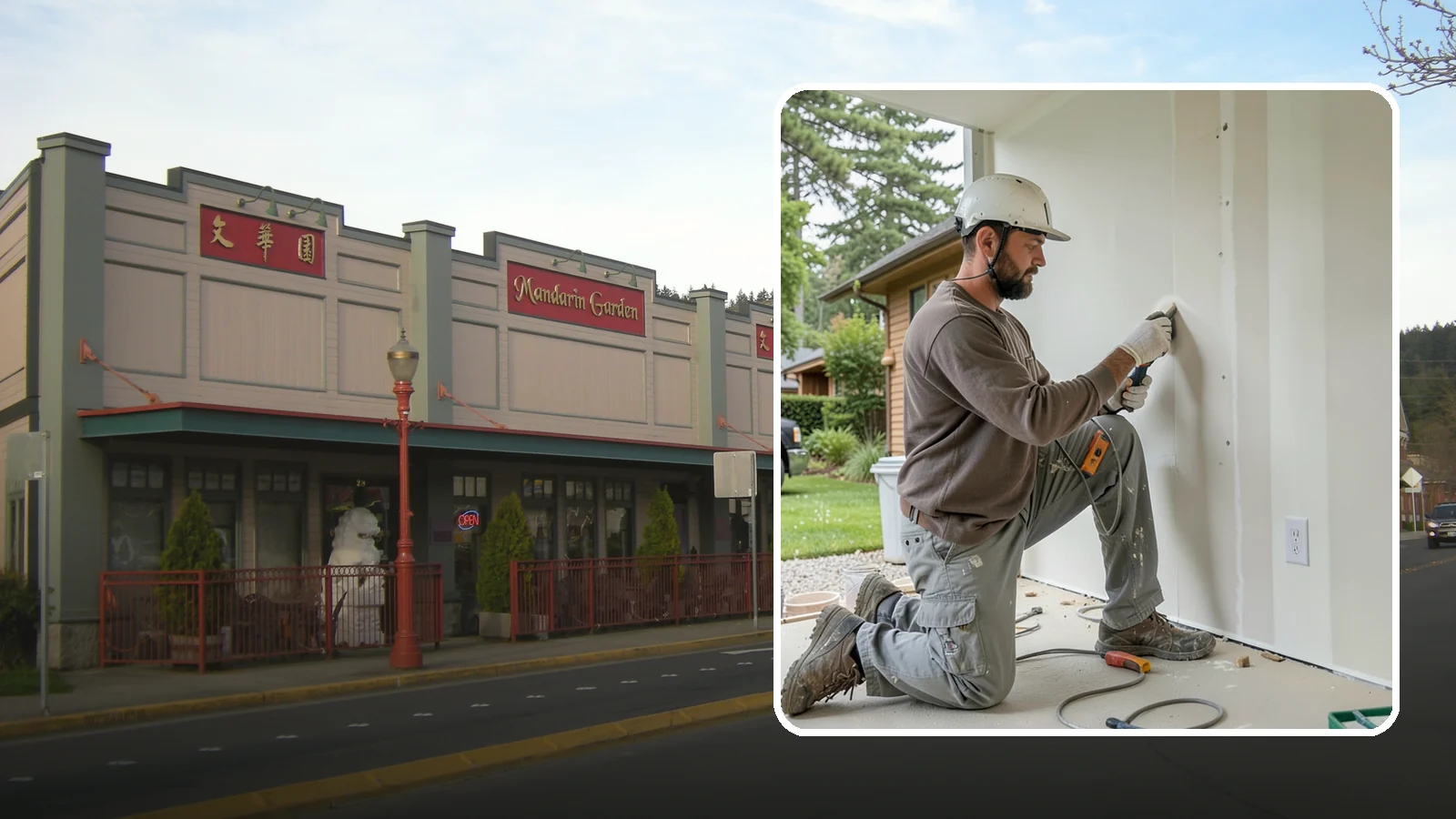 Drywall Finishing in Issaquah, King County, WA - Drywall finishing tapes, muds, and sands hung board to a smooth, paint-ready surface.