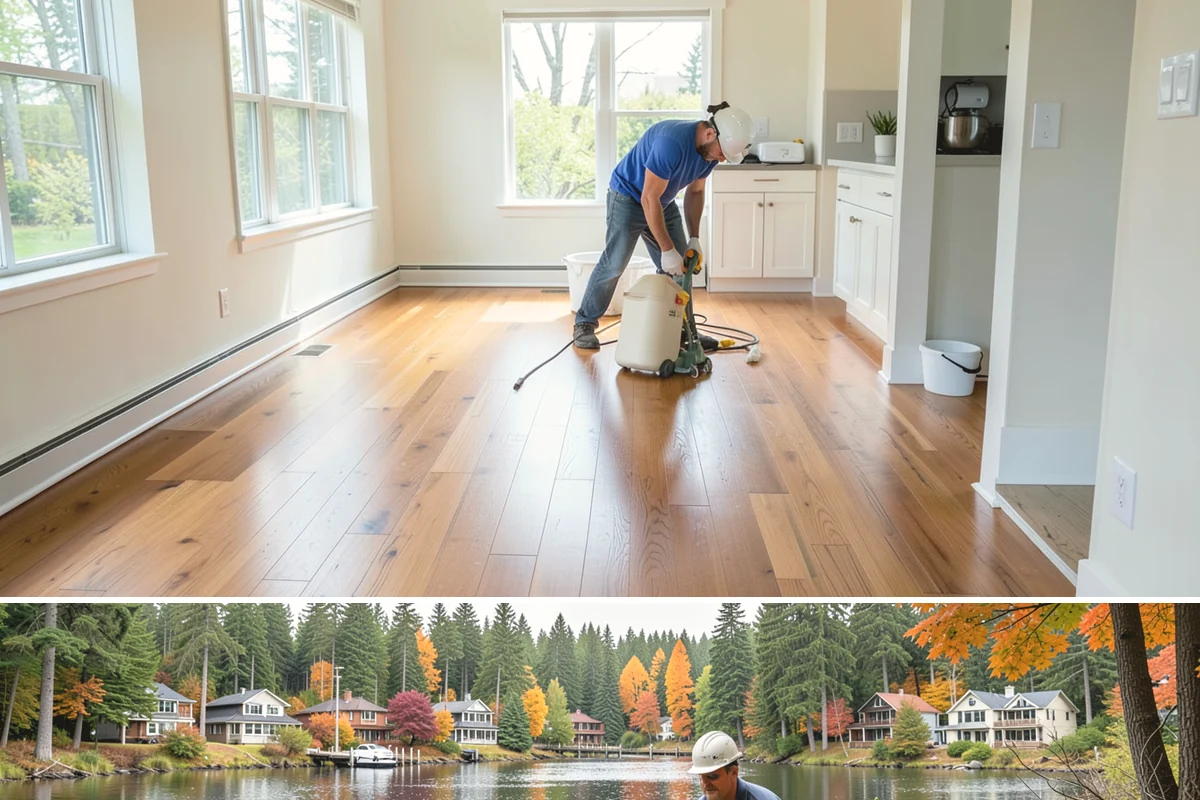 Drywall Finishing in La Conner, Skagit County, WA - Finishing is interior work handled comfortably in any season, including the long Pacific Northwest winter.