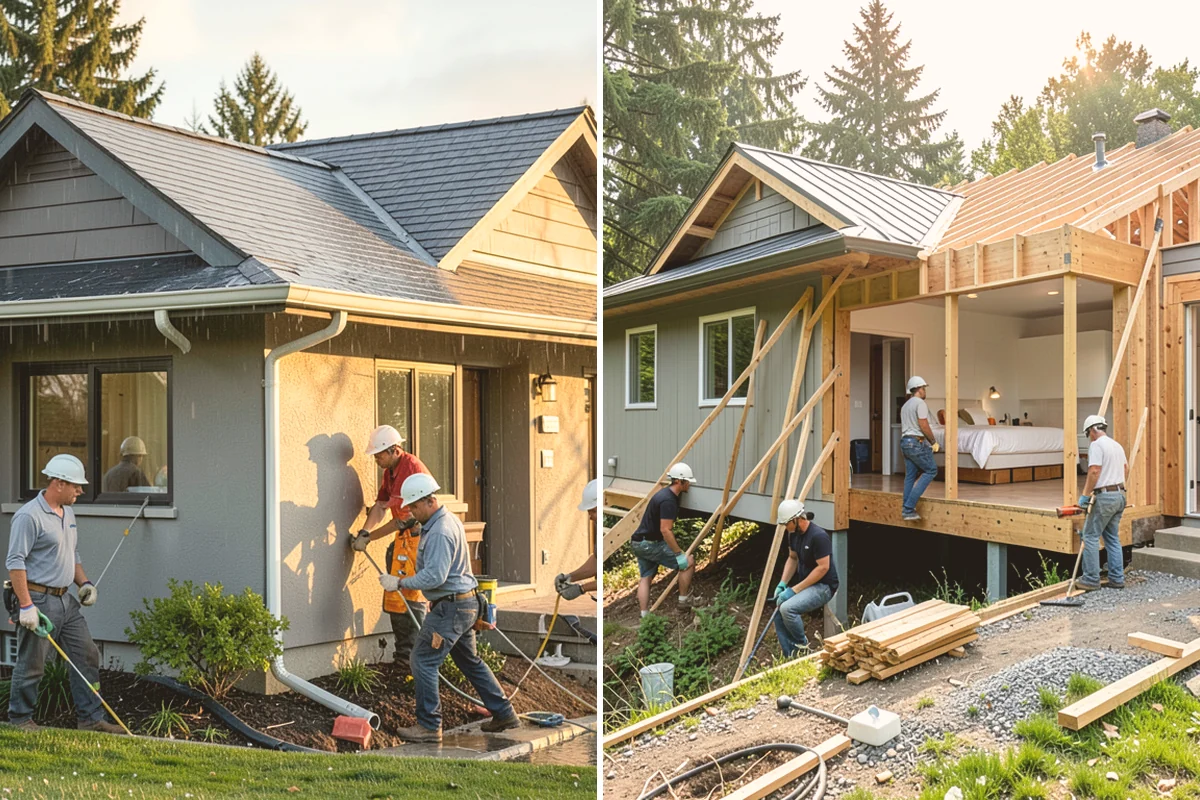 Drywall Finishing in Langley, Island County, WA - Embed tape over all seams and inside corners