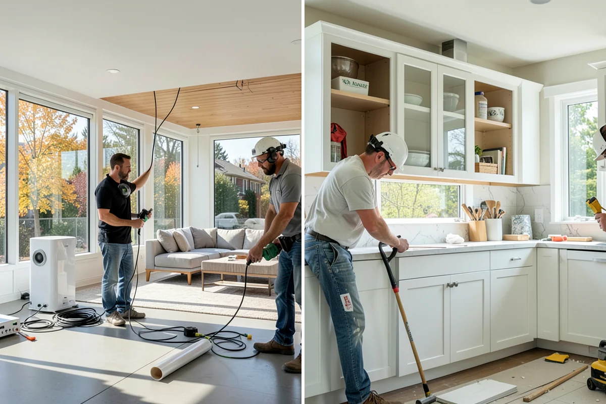 Drywall Finishing in Lyman, Skagit County, WA - Embed tape over all seams and inside corners