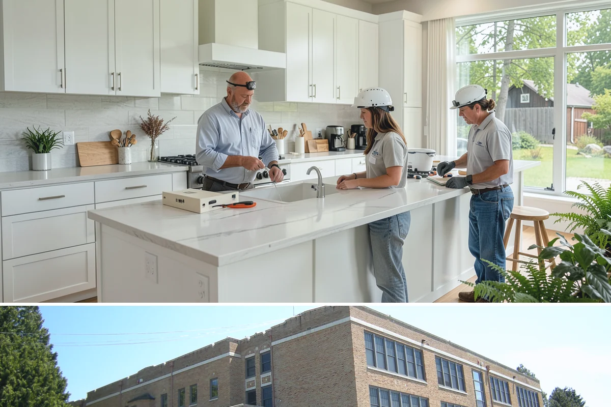 Drywall Finishing in Maple Valley, King County, WA - Finishing is interior work handled comfortably in any season, including the long Pacific Northwest winter.