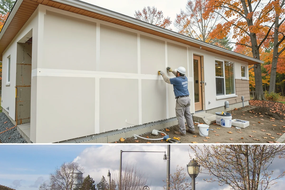 Drywall Finishing in Marysville, Snohomish County, WA - Finishing is interior work handled comfortably in any season, including the long Pacific Northwest winter.