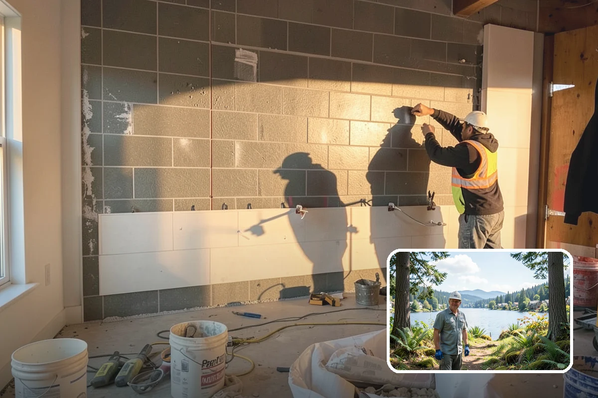 Drywall Finishing in Milton, King County, WA - Flat, even walls built up in careful compound coats