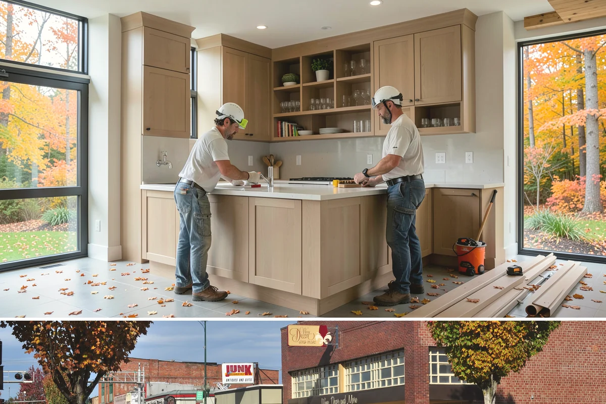 Drywall Finishing in Puyallup, Pierce County, WA - Finishing is interior work handled comfortably in any season, including the long Pacific Northwest winter.