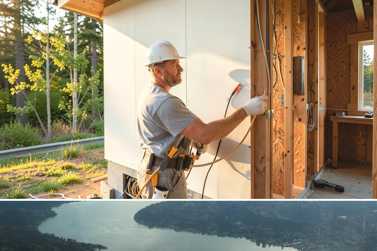 Drywall Finishing in Sammamish, King County, WA - Finishing is interior work handled comfortably in any season, including the long Pacific Northwest winter.