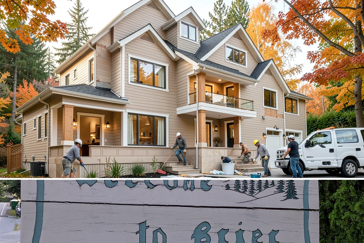 Drywall Installation in Brier, Snohomish County, WA - Drywall installation is indoor work performed year-round, making it a solid winter project in our rainy climate.