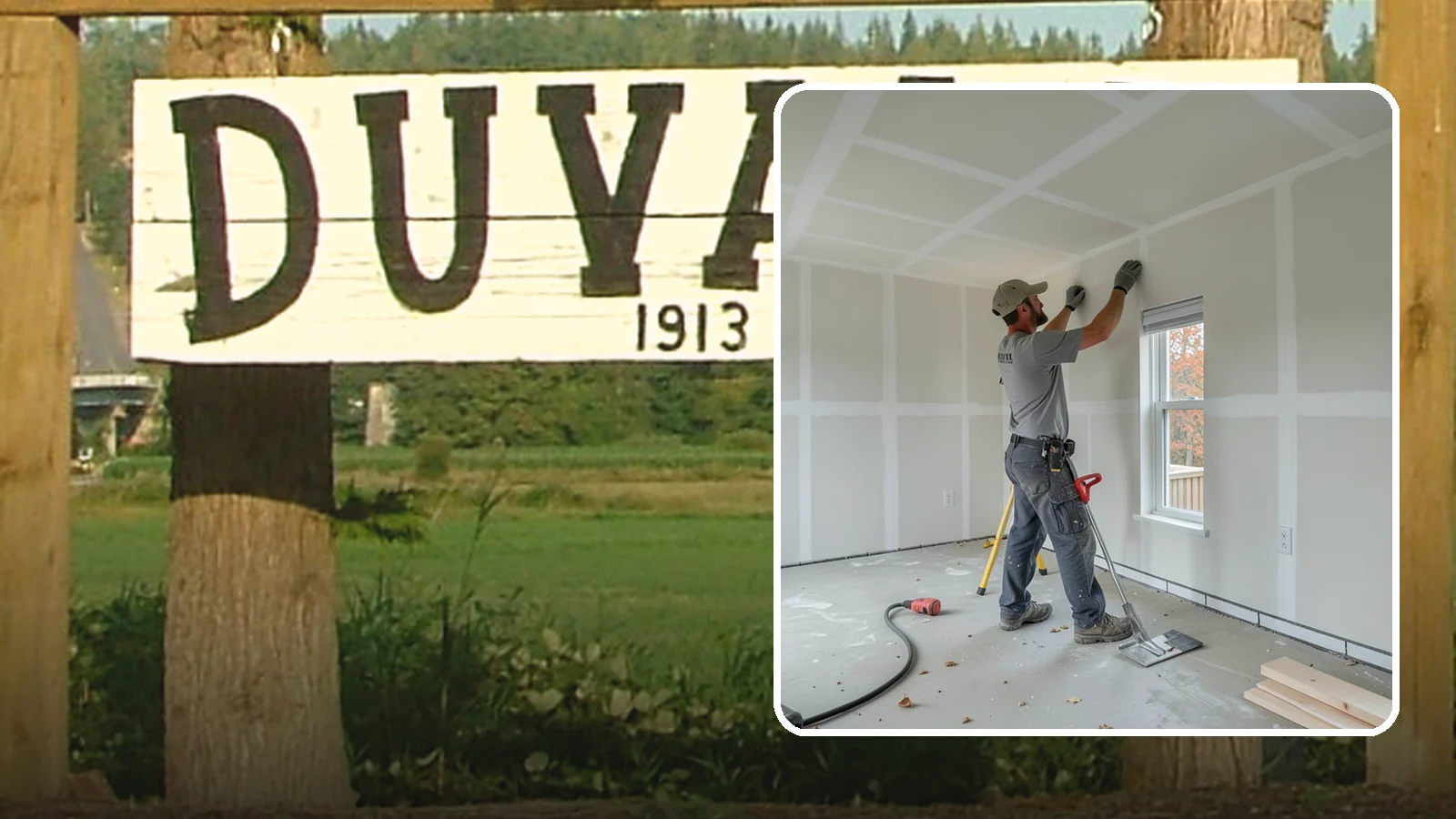 Drywall Installation in Duvall, King County, WA - Drywall installation hangs and prepares new wallboard for smooth, finished walls and ceilings.