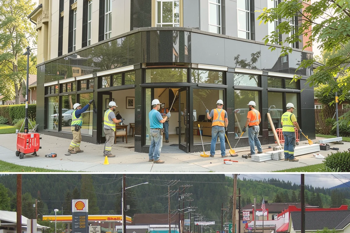Drywall Installation in Granite Falls, Snohomish County, WA - Drywall installation is indoor work performed year-round, making it a solid winter project in our rainy climate.