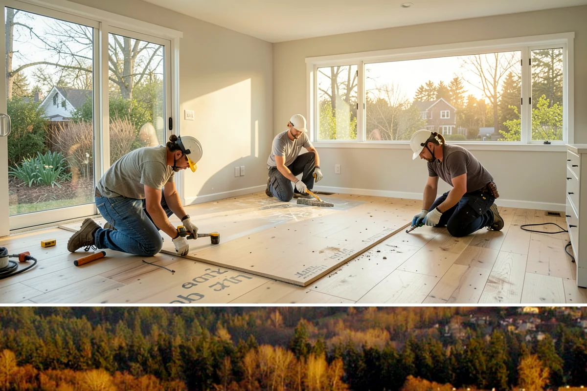 Drywall Installation in Kenmore, King County, WA - Drywall installation is indoor work performed year-round, making it a solid winter project in our rainy climate.