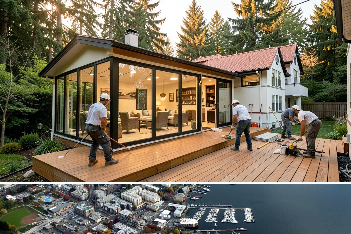 Drywall Installation in Kirkland, King County, WA - Drywall installation is indoor work performed year-round, making it a solid winter project in our rainy climate.
