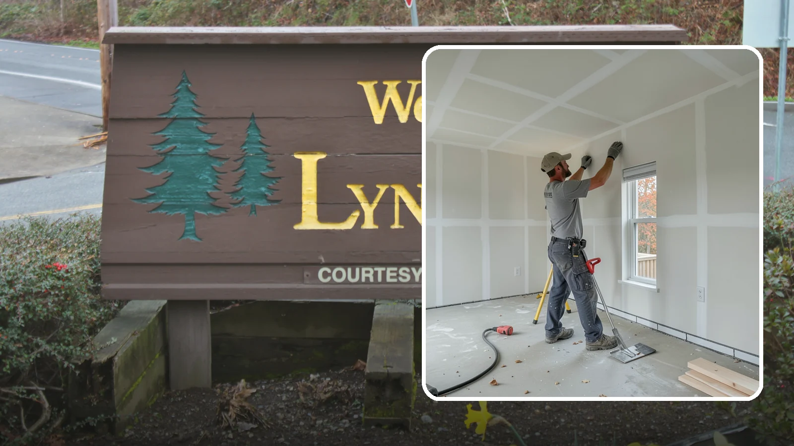 Drywall Installation in Lynnwood, Snohomish County, WA - Drywall installation hangs and prepares new wallboard for smooth, finished walls and ceilings.