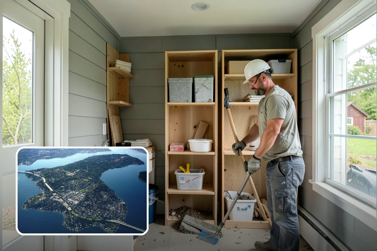Drywall Installation in Mercer Island, King County, WA - Tightly hung board for flat, solid walls