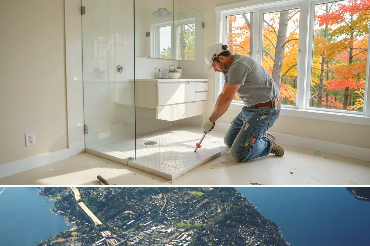 Drywall Installation in Mercer Island, King County, WA - Drywall installation is indoor work performed year-round, making it a solid winter project in our rainy climate.