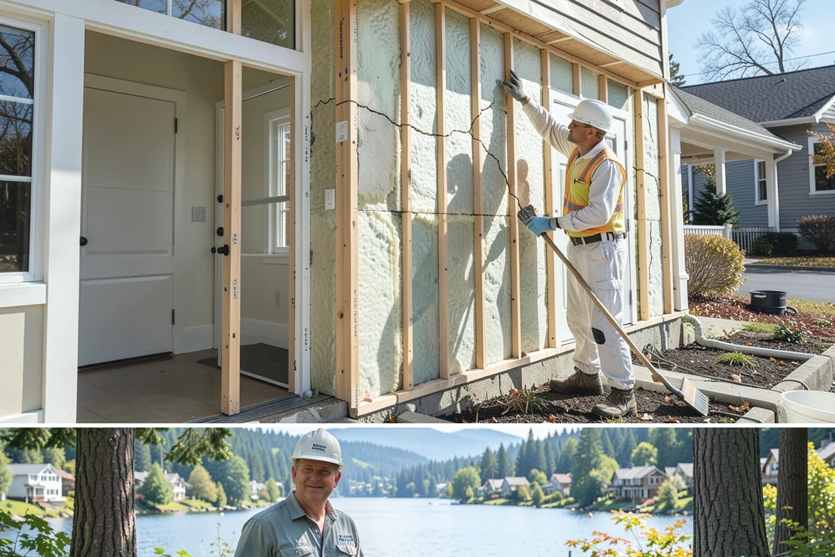 Drywall Installation in Milton, King County, WA - Drywall installation is indoor work performed year-round, making it a solid winter project in our rainy climate.