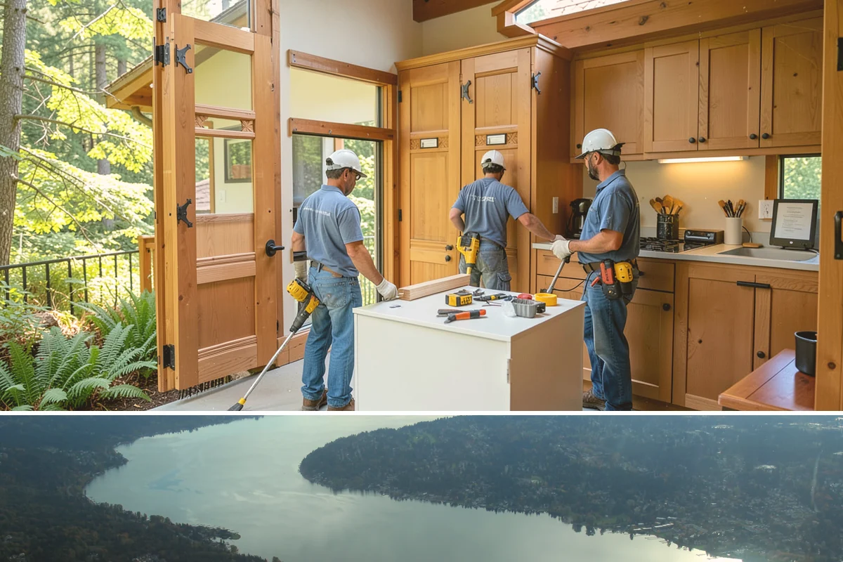 Drywall Installation in Sammamish, King County, WA - Drywall installation is indoor work performed year-round, making it a solid winter project in our rainy climate.