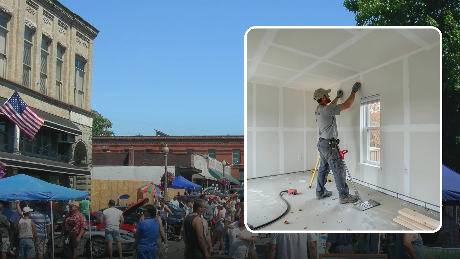 Drywall Installation in Snohomish, Snohomish County, WA - Drywall installation hangs and prepares new wallboard for smooth, finished walls and ceilings.