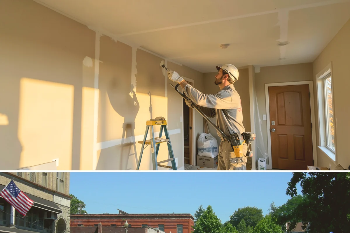 Drywall Installation in Snohomish, Snohomish County, WA - Drywall installation is indoor work performed year-round, making it a solid winter project in our rainy climate.