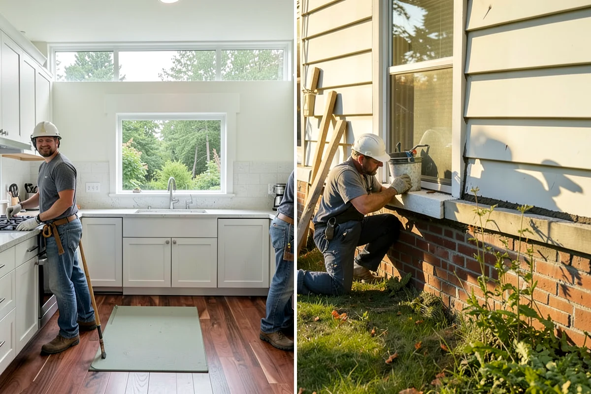 Drywall Patching in Arlington, Snohomish County, WA - Clean the hole and cut back loose edges