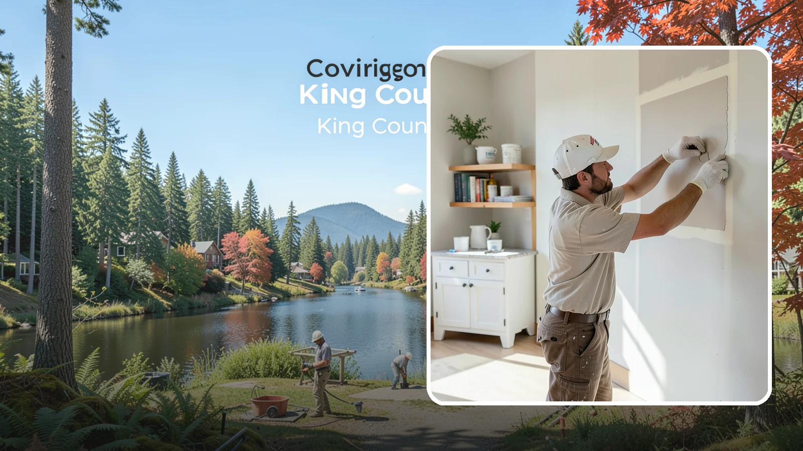 Drywall Patching in Covington, King County, WA - Drywall patching fills holes and dings quickly to restore a clean, even wall.