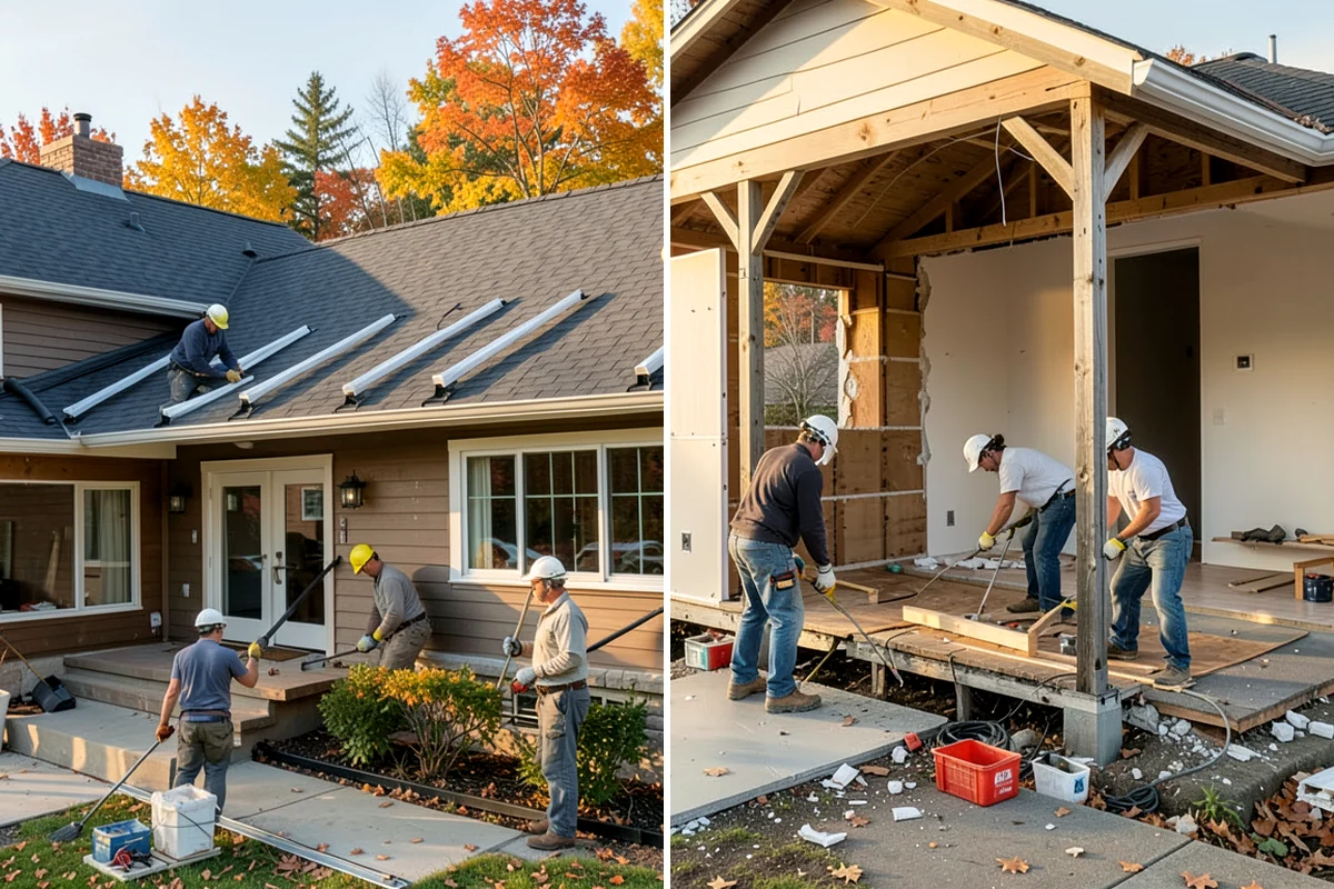 Drywall Patching in Lake Forest Park, King County, WA - Clean the hole and cut back loose edges