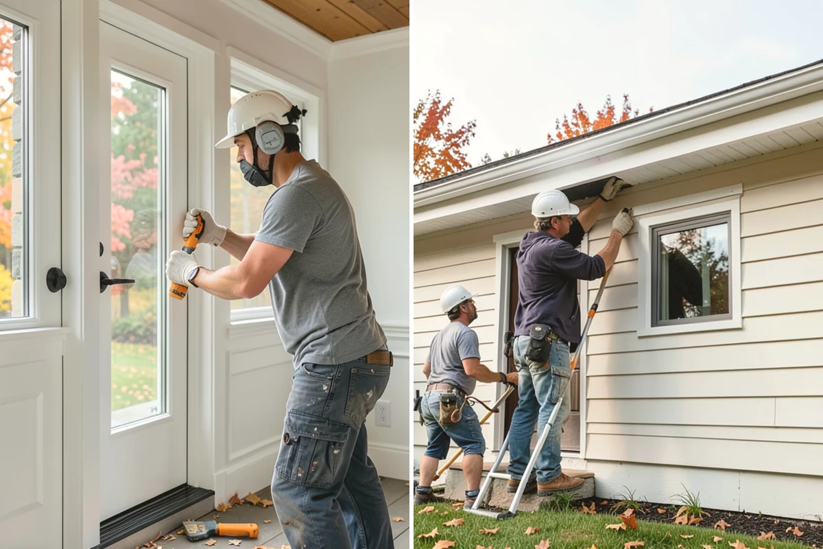 Drywall Patching in Lake Stevens, Snohomish County, WA - Clean the hole and cut back loose edges