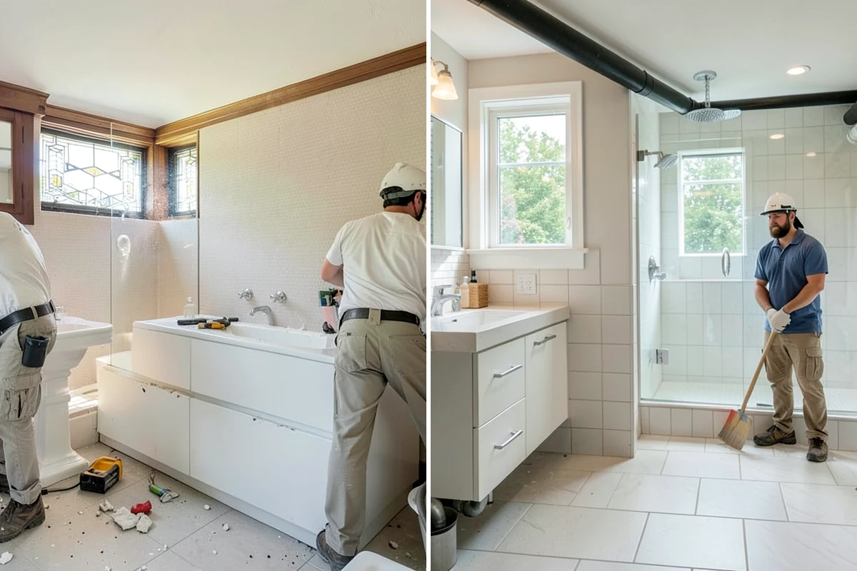 Drywall Patching in Maple Valley, King County, WA - Clean the hole and cut back loose edges