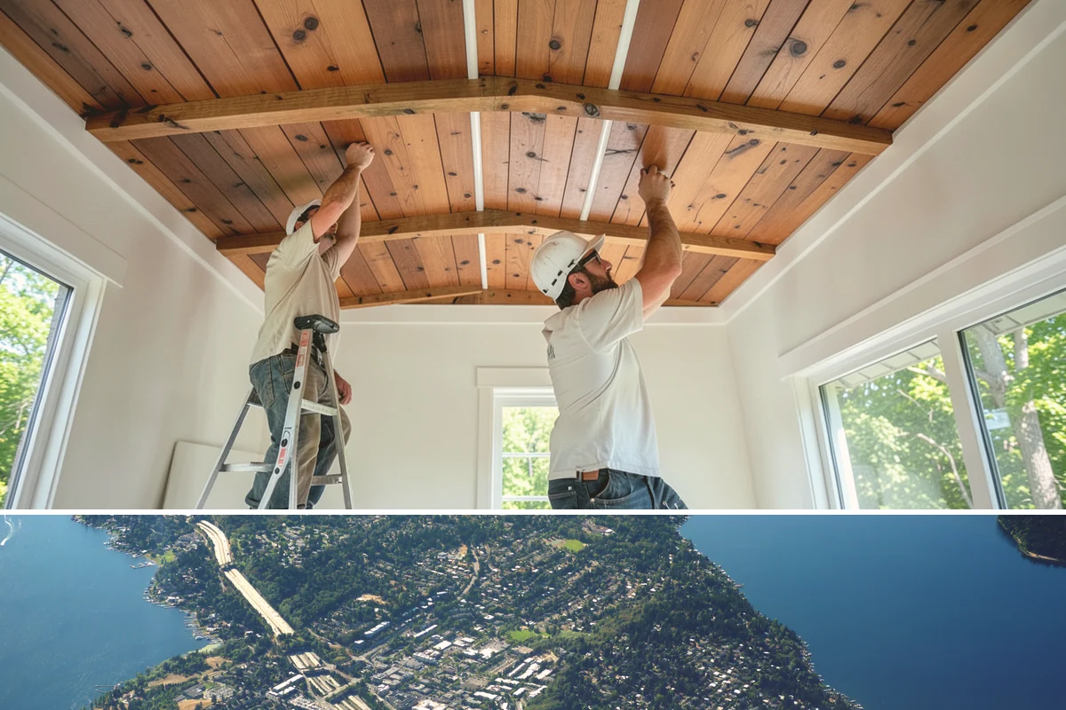 Drywall Patching in Mercer Island, King County, WA - Patching is a quick indoor job available any season, popular during rainy-day upkeep.