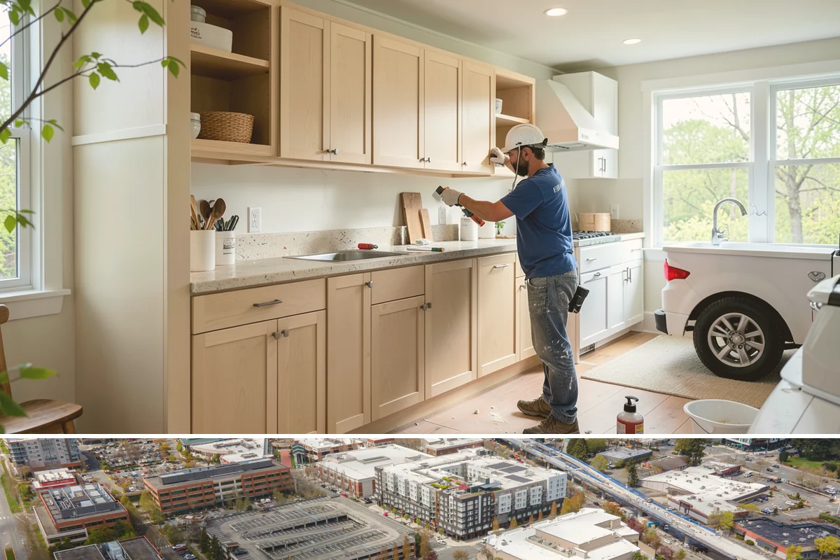 Drywall Patching in Redmond, King County, WA - Patching is a quick indoor job available any season, popular during rainy-day upkeep.