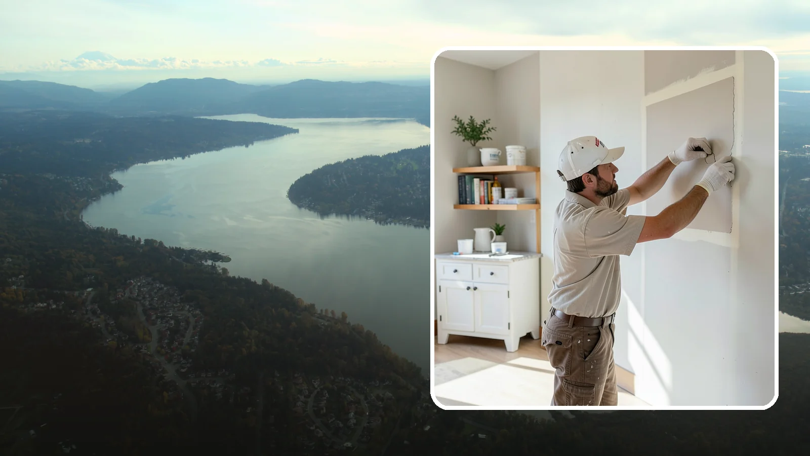 Drywall Patching in Sammamish, King County, WA - Drywall patching fills holes and dings quickly to restore a clean, even wall.