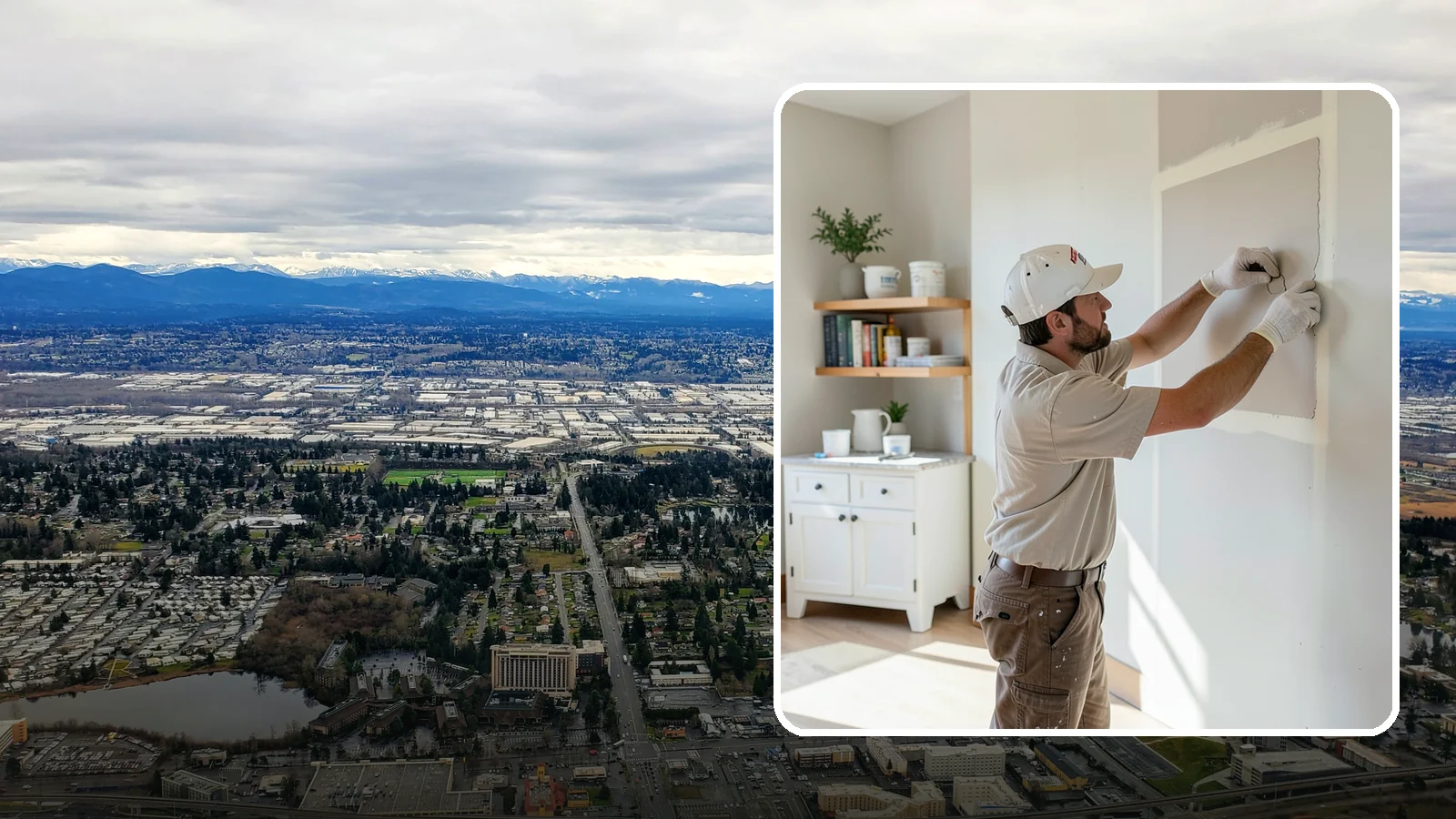 Drywall Patching in SeaTac, King County, WA - Drywall patching fills holes and dings quickly to restore a clean, even wall.