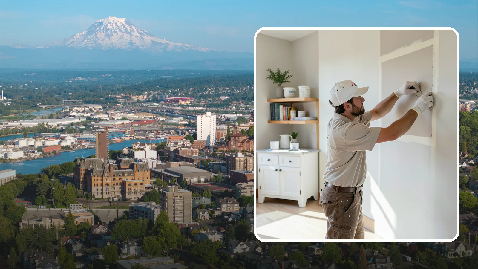 Drywall Patching in Tacoma, Pierce County, WA - Drywall patching fills holes and dings quickly to restore a clean, even wall.