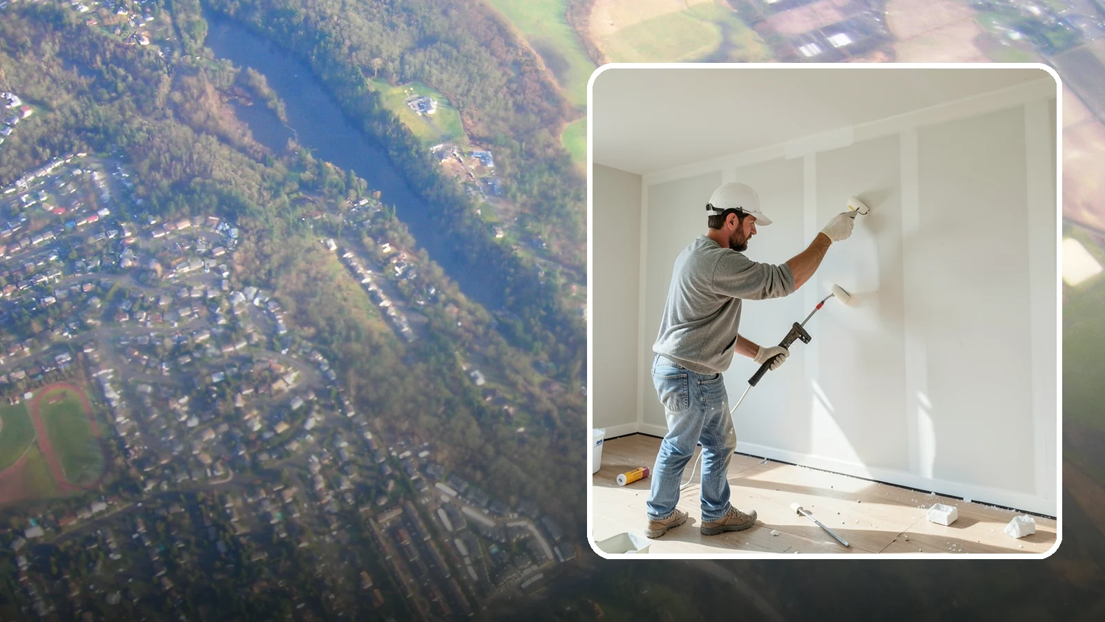 Drywall Priming in Algona, King County, WA - Drywall priming seals new or repaired wallboard so topcoats go on evenly and adhere for years.