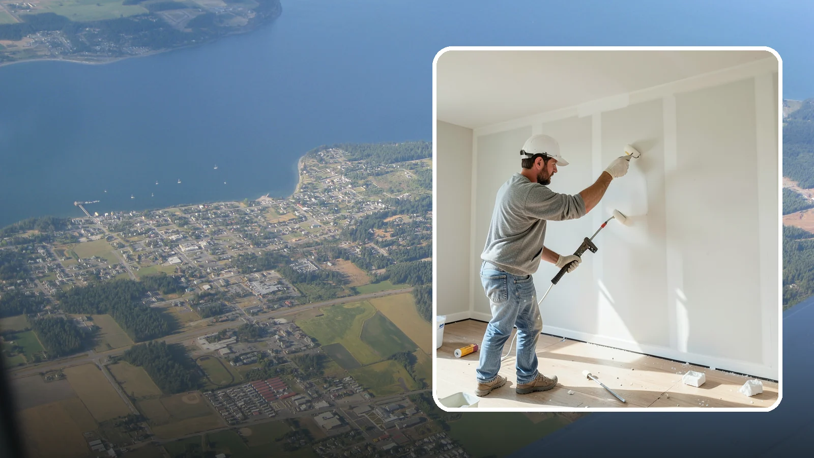 Drywall Priming in Coupeville, Island County, WA - Drywall priming seals new or repaired wallboard so topcoats go on evenly and adhere for years.