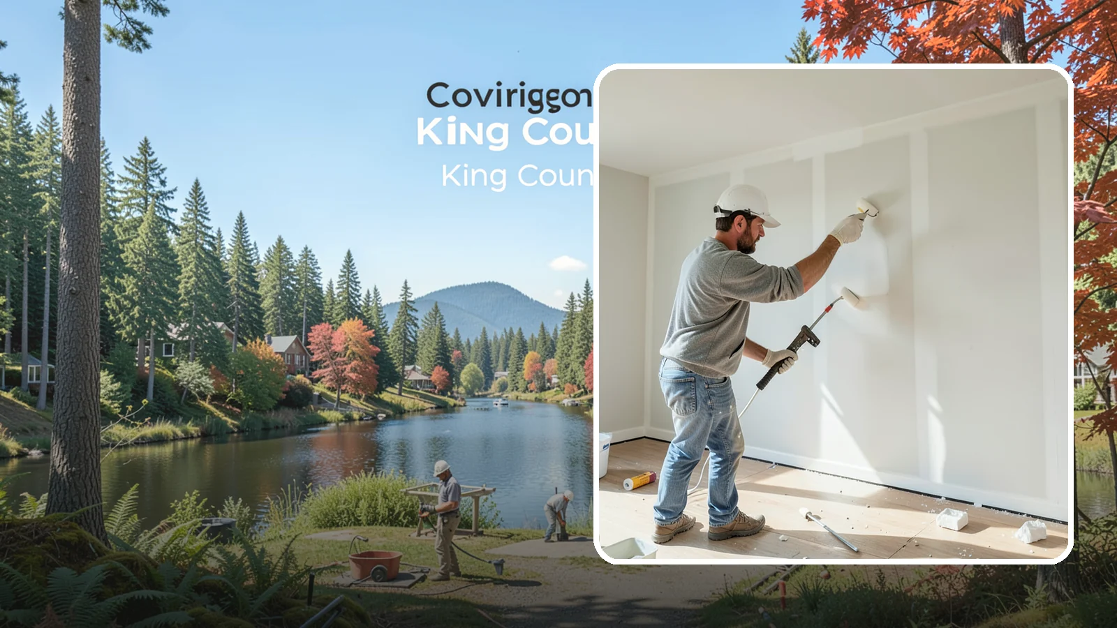 Drywall Priming in Covington, King County, WA - Drywall priming seals new or repaired wallboard so topcoats go on evenly and adhere for years.