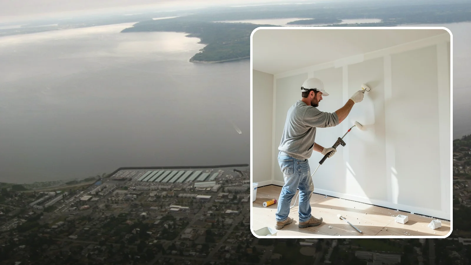 Drywall Priming in Des Moines, King County, WA - Drywall priming seals new or repaired wallboard so topcoats go on evenly and adhere for years.