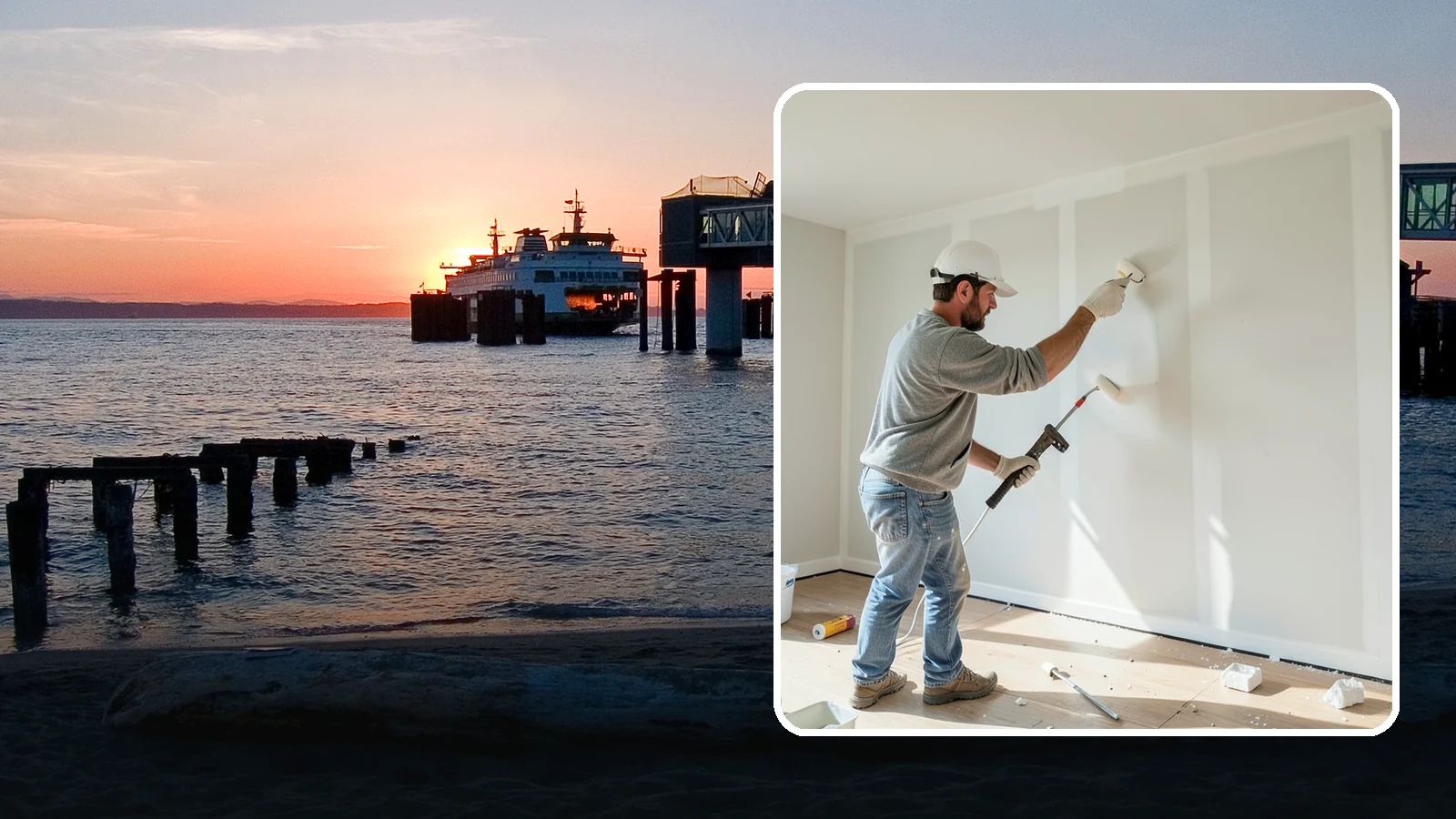 Drywall Priming in Edmonds, Snohomish County, WA - Drywall priming seals new or repaired wallboard so topcoats go on evenly and adhere for years.