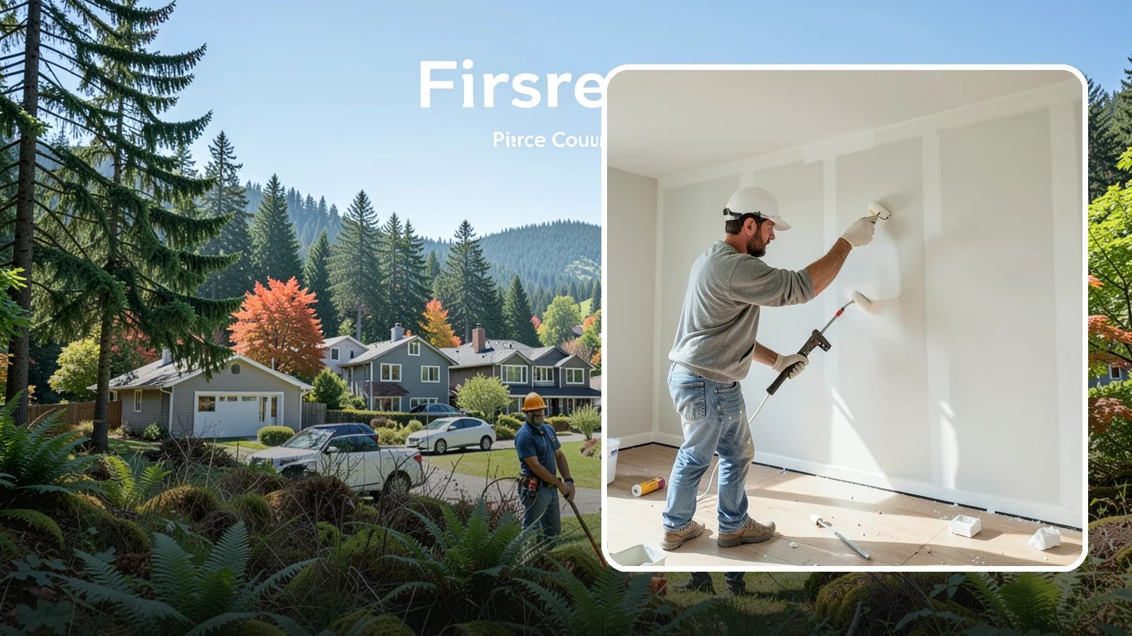 Drywall Priming in Fircrest, Pierce County, WA - Drywall priming seals new or repaired wallboard so topcoats go on evenly and adhere for years.