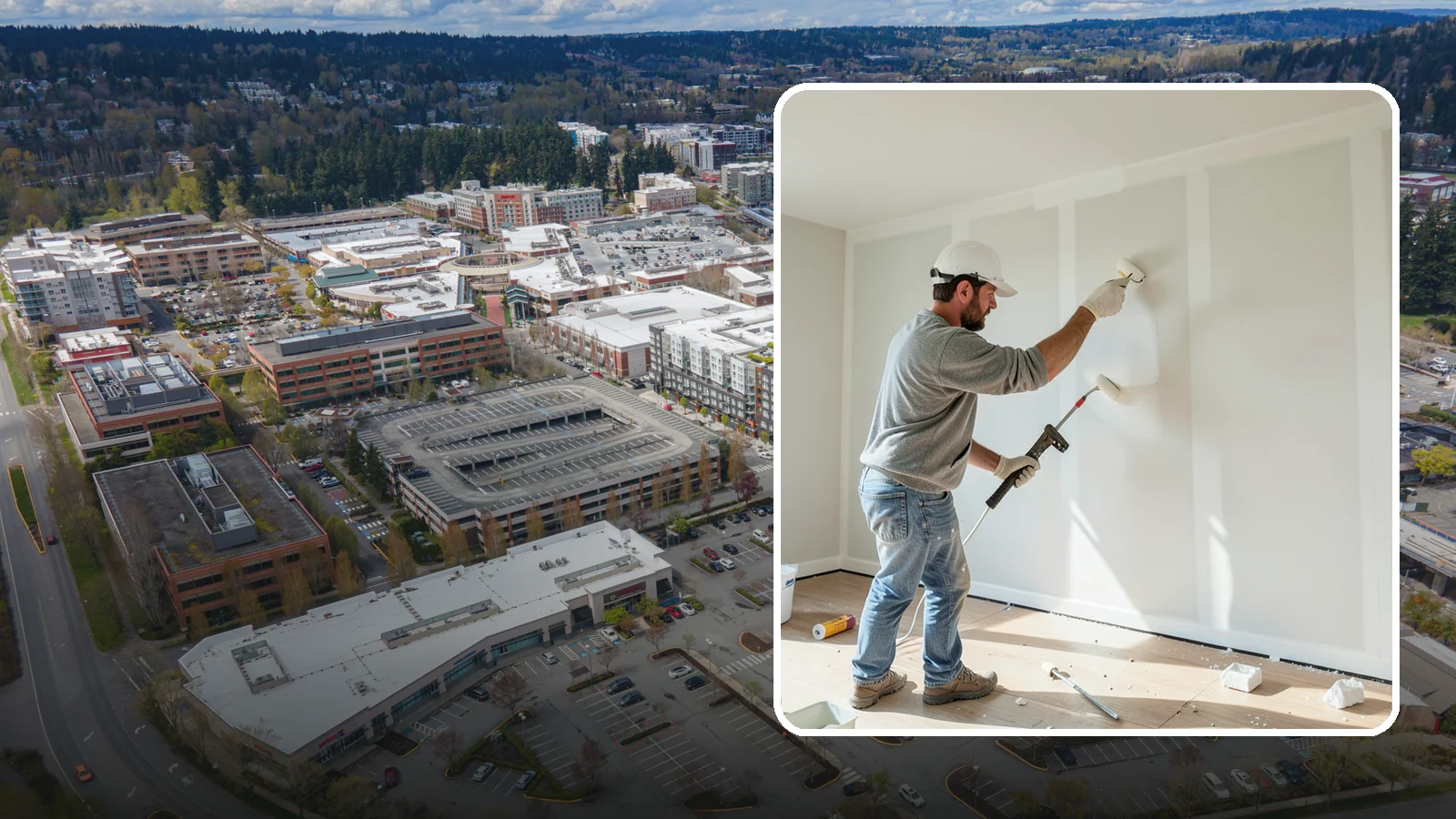 Drywall Priming in Redmond, King County, WA - Drywall priming seals new or repaired wallboard so topcoats go on evenly and adhere for years.