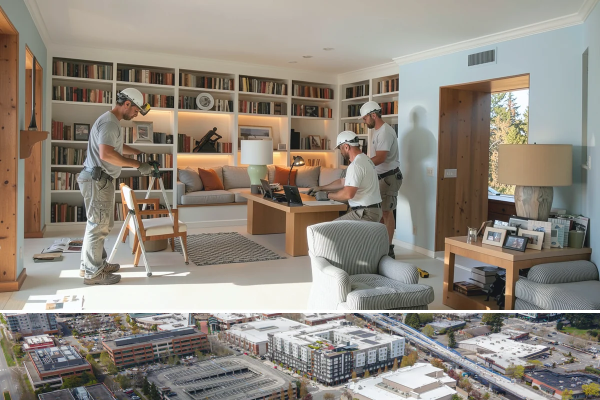 Drywall Priming in Redmond, King County, WA - Priming is interior work suited to every season, including the wet months when finish schedules stay busy.